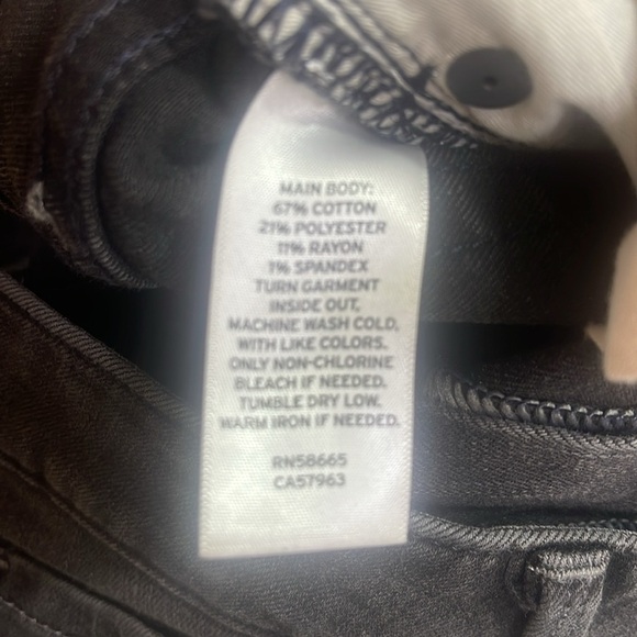 Treasure & Bond Skinny Textured Thigh Jeans 28 - Picture 9 of 9